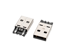 C09072 USB 2.0AM短體焊線2P