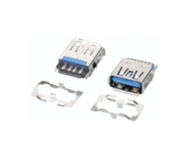 C14011 USB 3.0 AF 焊線式LY帶彈片