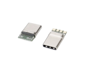 C17031-X04 USB TYPE-C拉伸款2.0 4個焊點